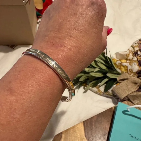 Tiffany & Co. Silver Bangle Bracelet - Picture 6 of 8